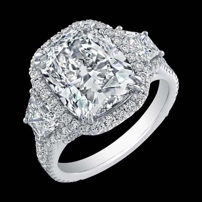 5.02ct Cushion 